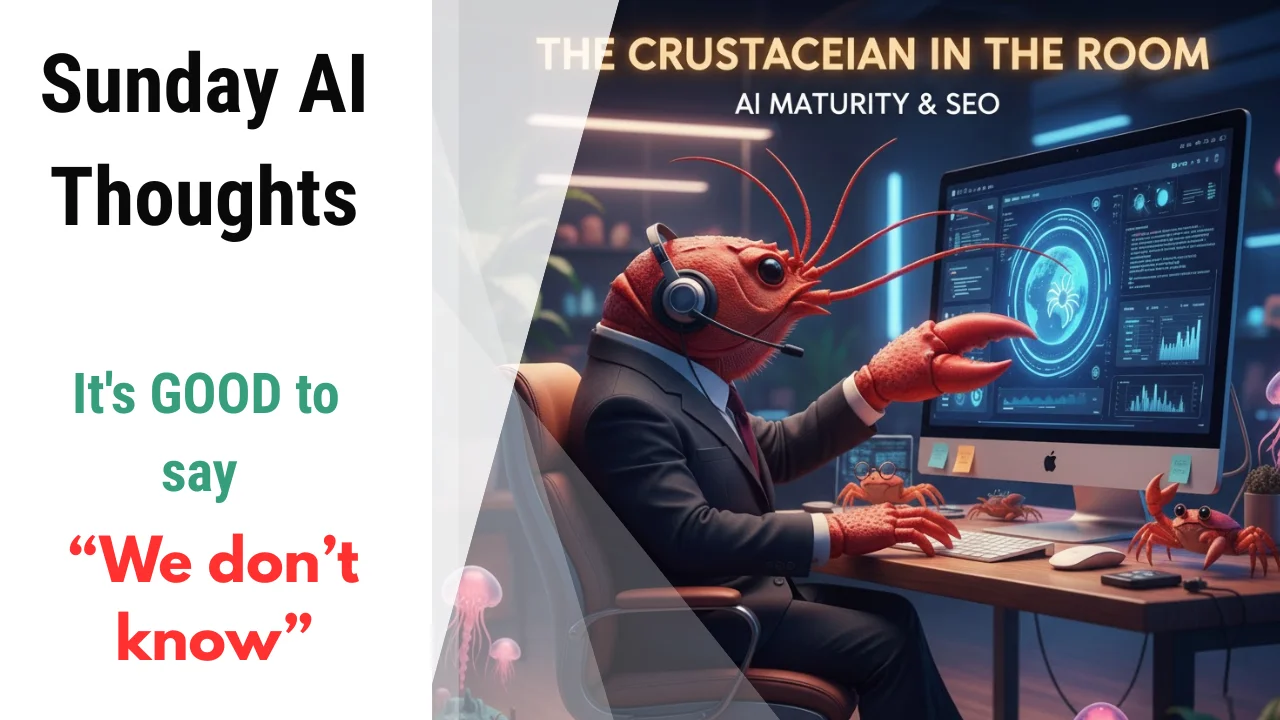 AI Lobster metaphor for organizational AI maturity in SEO consulting